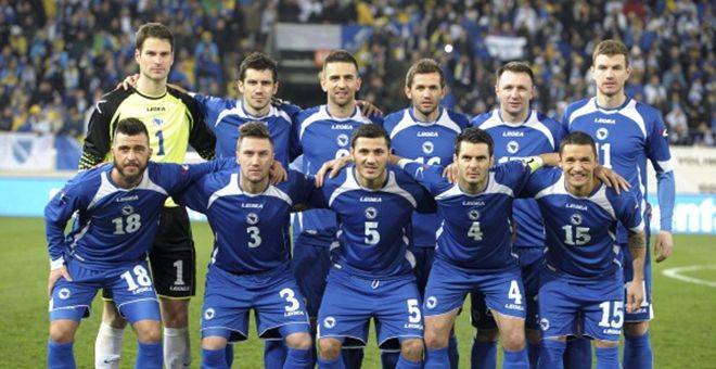 波黑国家队备战预选赛，全队备赛实力雄厚备战